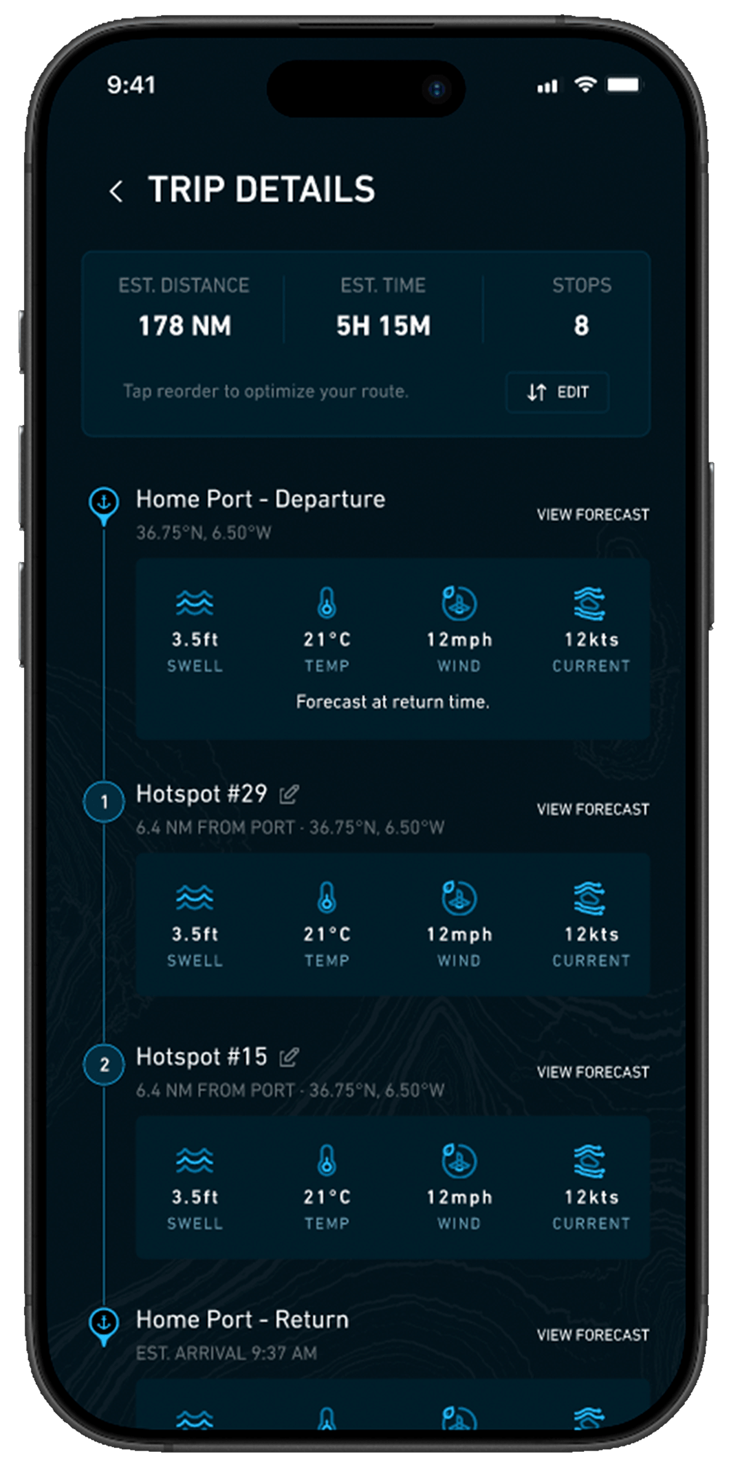 Angler planning a trip with Breakpoint